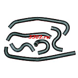 Патрубки отопителя Next дв.ISF2.8 (6шт.)(к-т)