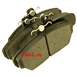 Колодки тормозные передние ГАЗель (к-т) CamPar