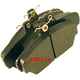 Колодки тормозные передние ГАЗель (к-т) Finwhale