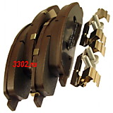 Колодки тормозные передние Next (к-т) AN